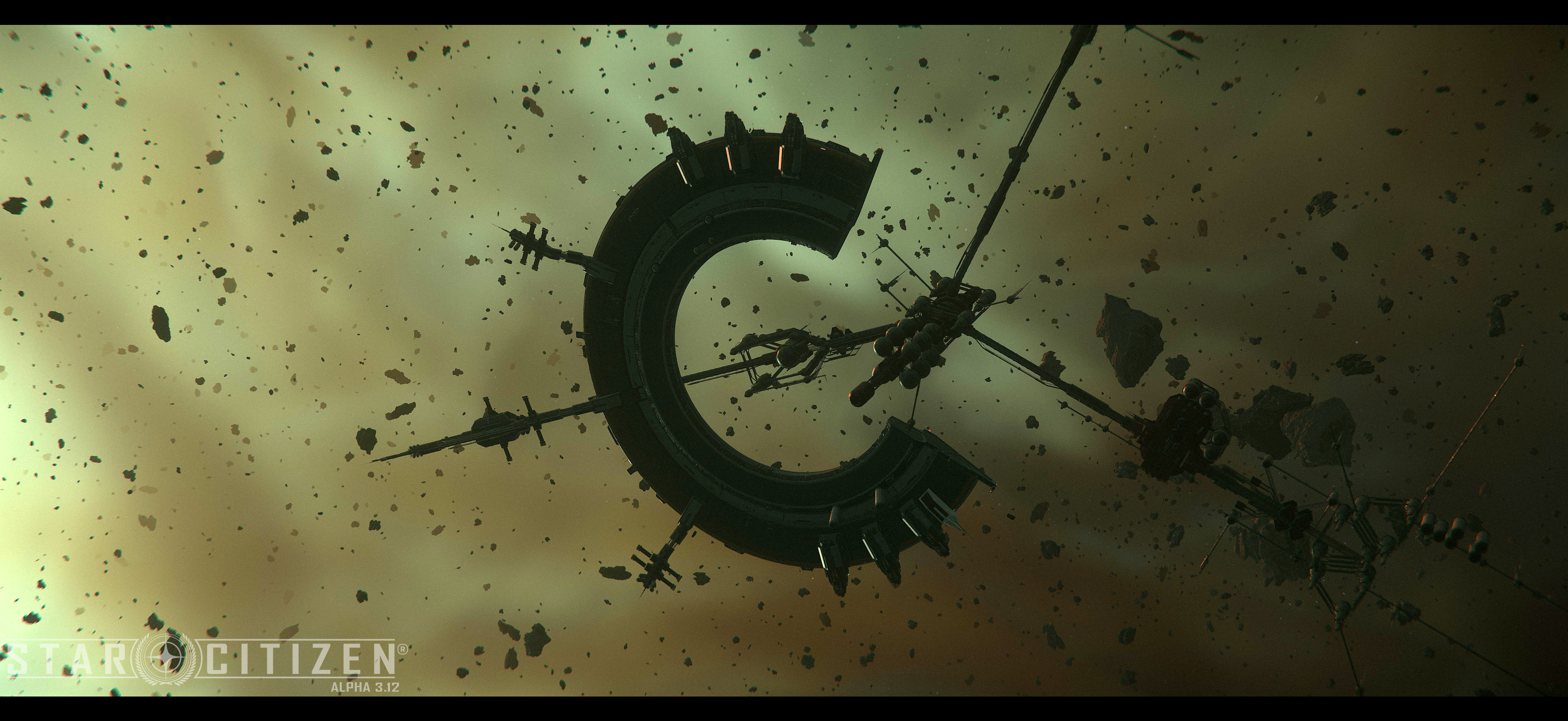 Brandon Lamb - Star Citizen: HUR-L2 Refinery Exterior - Rest Stops