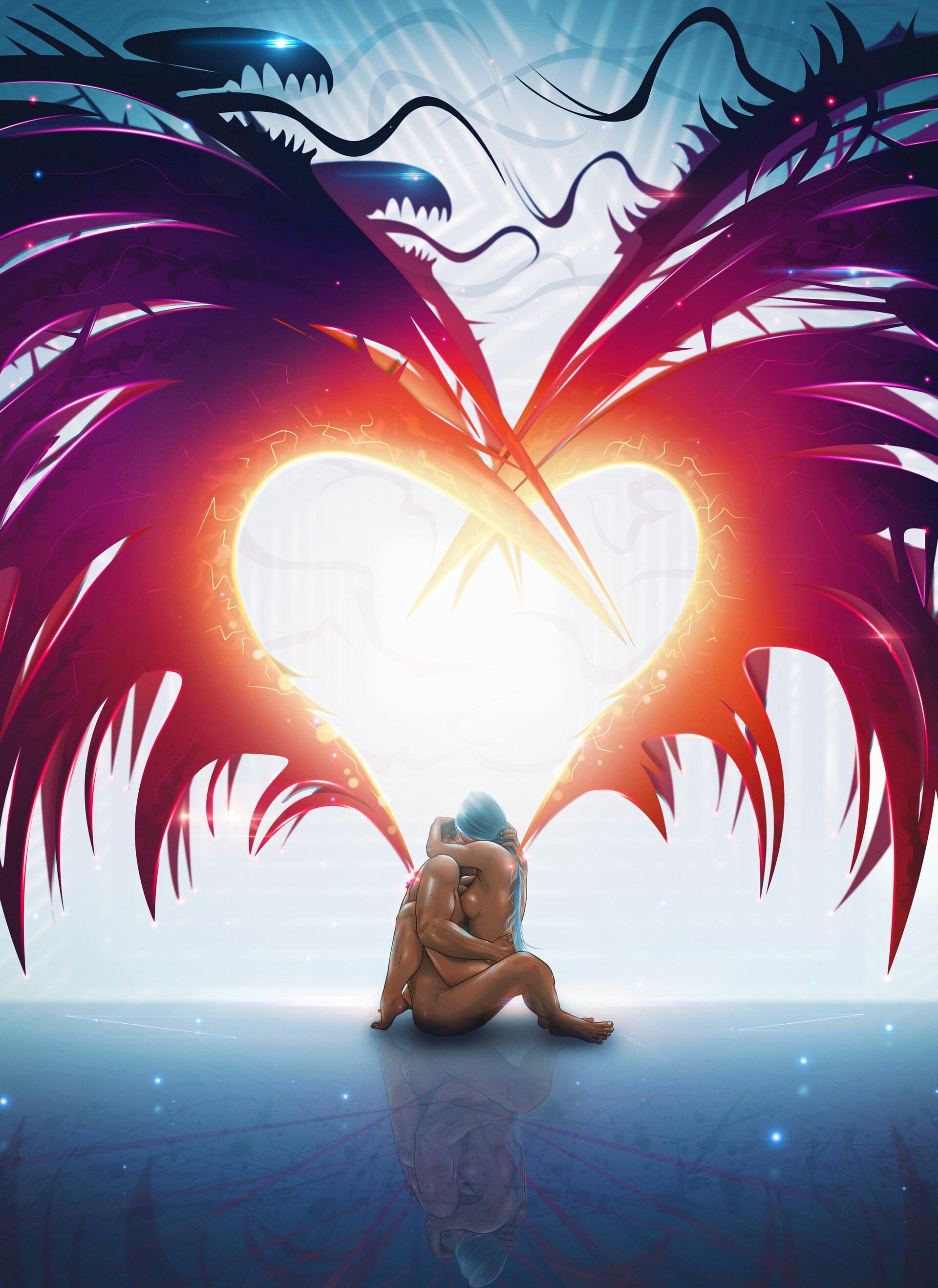 ArtStation - Love and hate