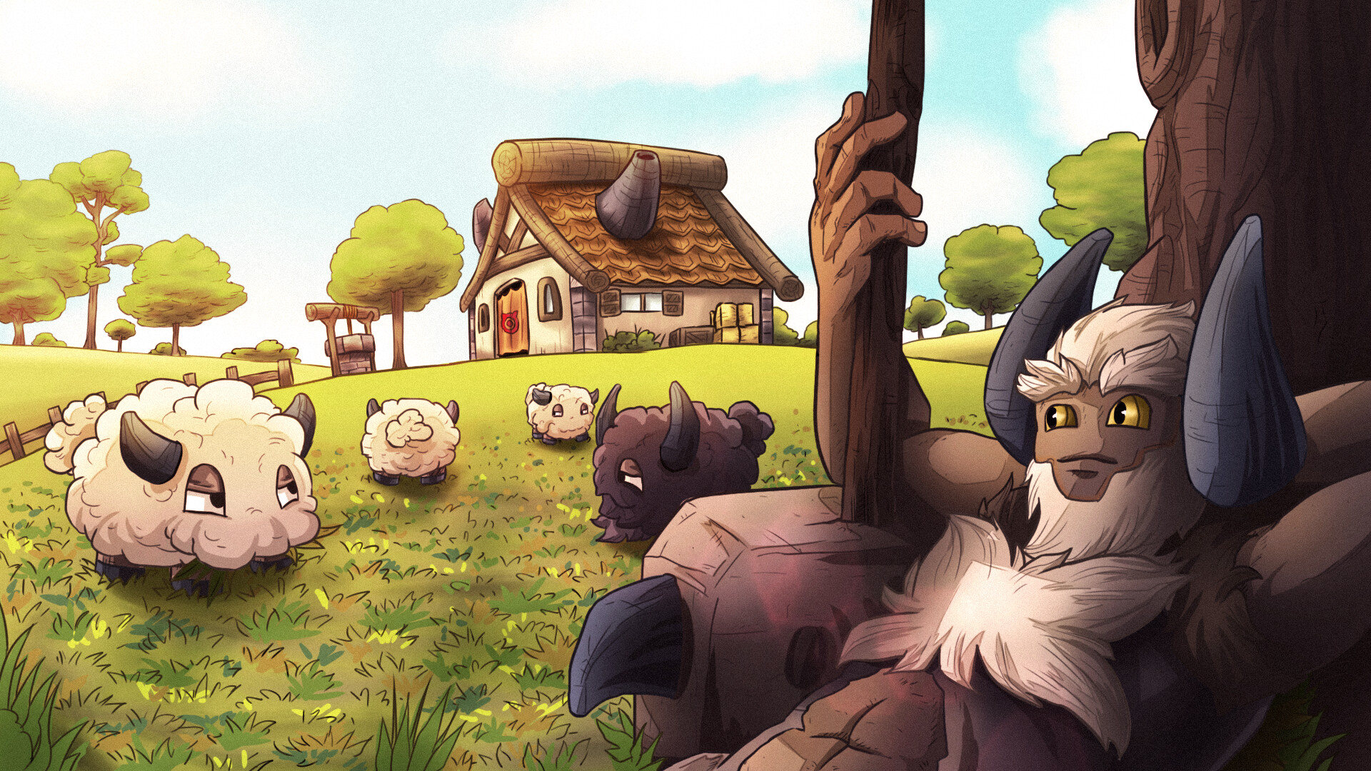 BeardBarley Osamodas Wallpaper