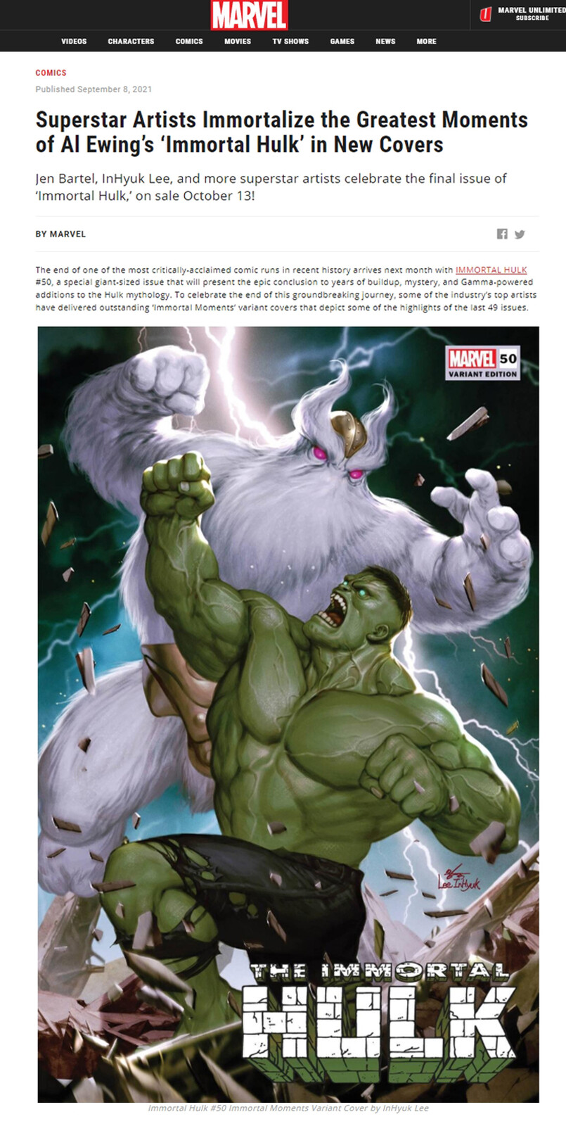 https://www.marvel.com/articles/comics/superstar-artists-immortalize-the-greatest-moments-of-al-ewing-s-immortal-hulk-in-new-covers 