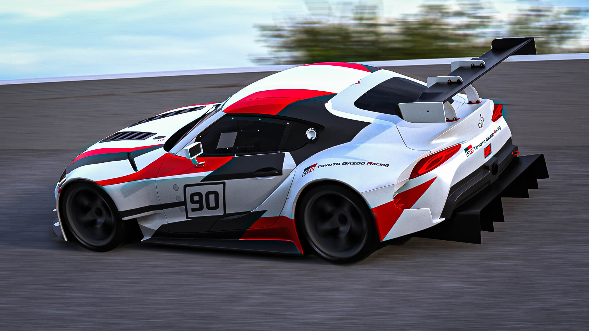 Artstation Gr Supra Super Gt