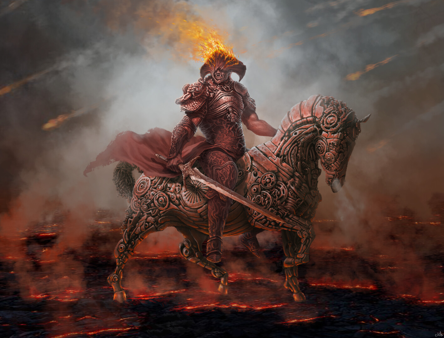 horseman of the apocalypse war