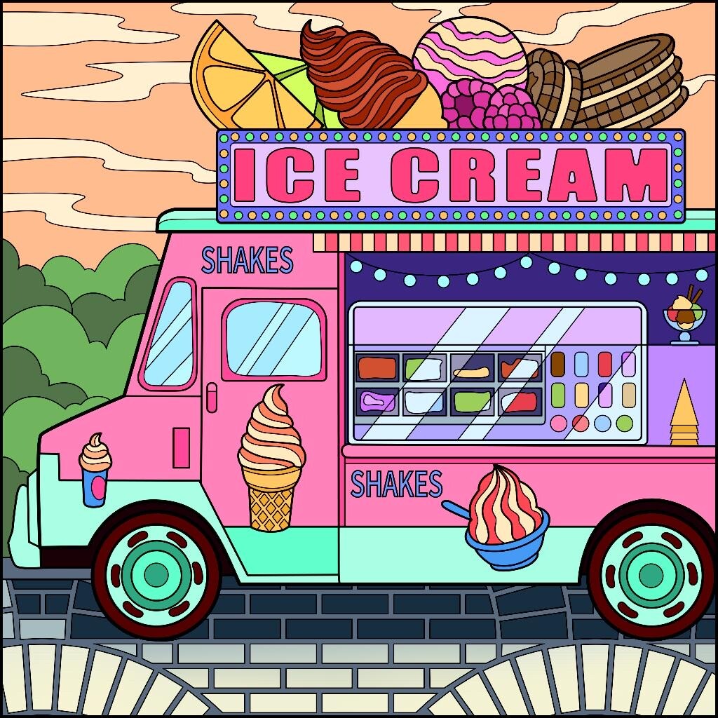 ArtStation Ice Cream Truck