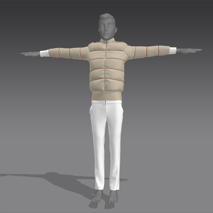 ArtStation - Marvelous Clothes 3D Modelling
