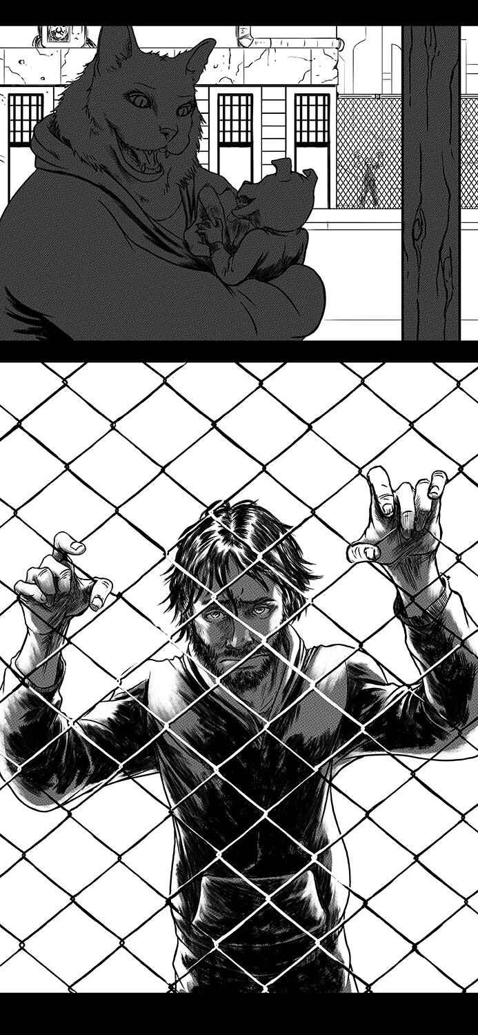 Inked page for Wardogs Chronicles #4