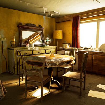 Ruined Kitchen