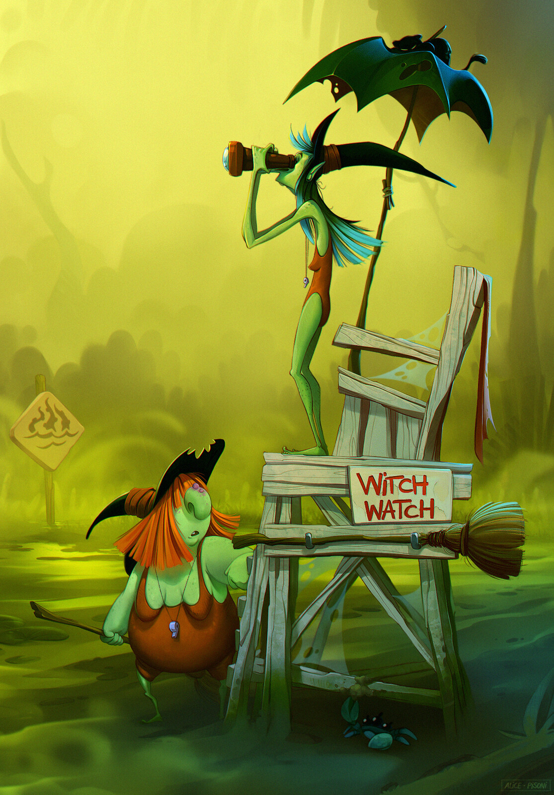 Witch Watch - Drawlloween 2021