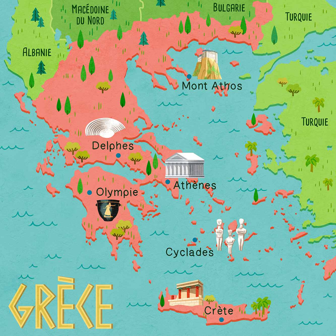 carnet de voyage grece