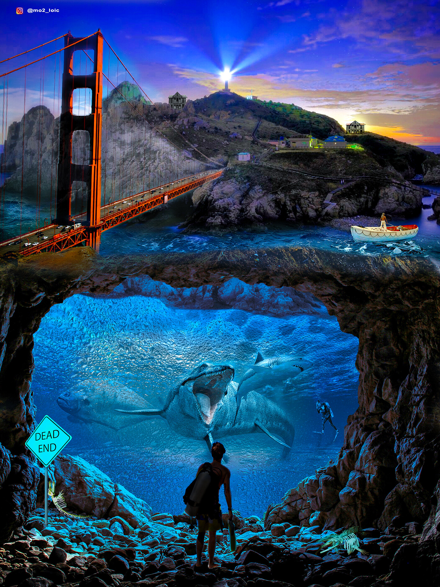 ArtStation - Two different world.