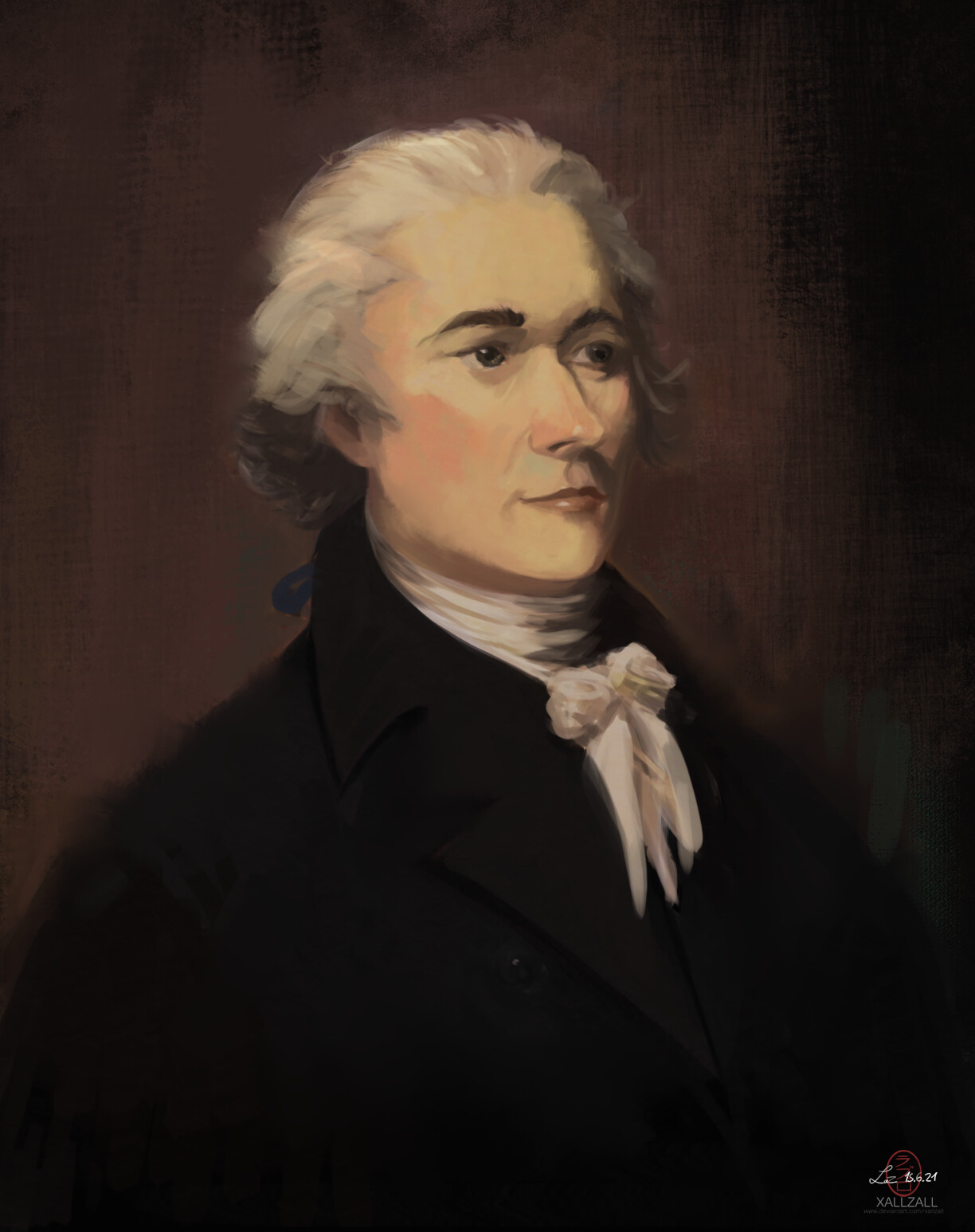 What did sales alexander hamilton study