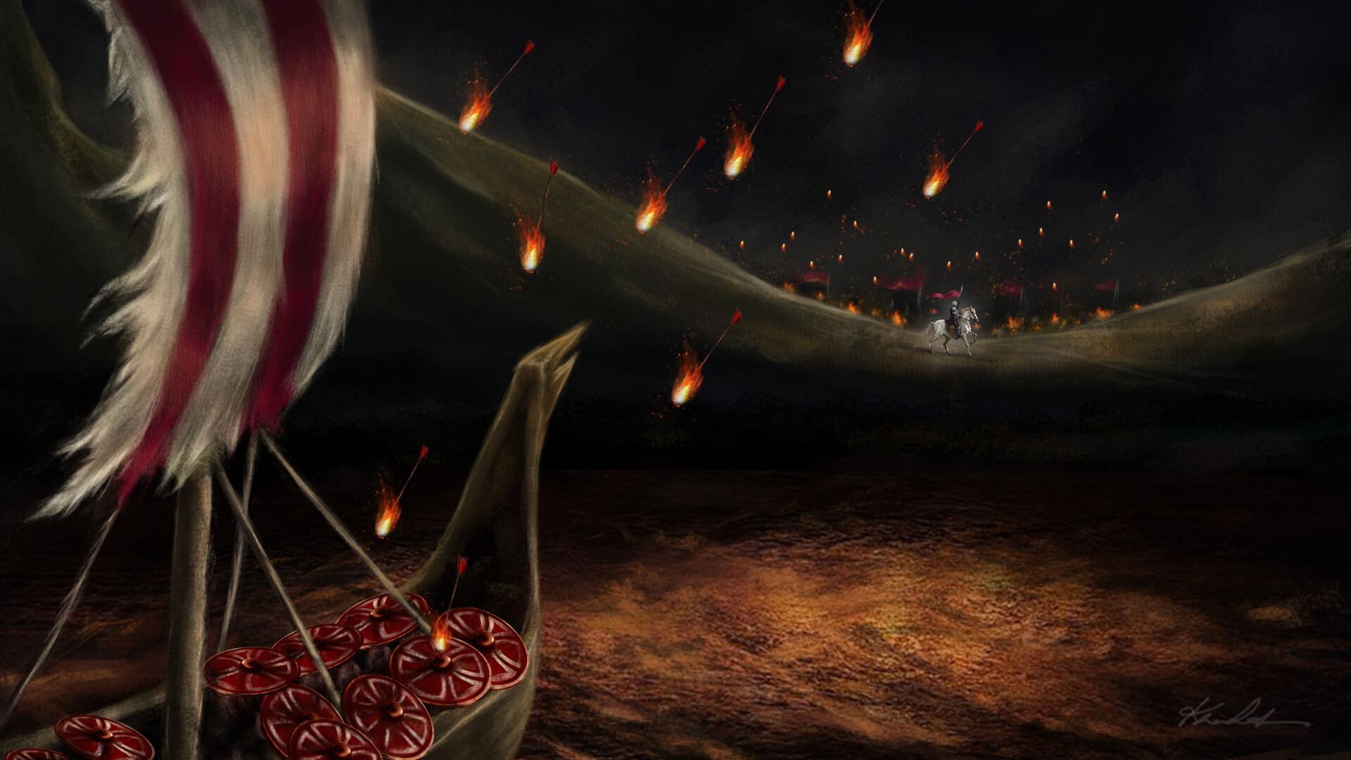 ArtStation back to England, Norsemen!'