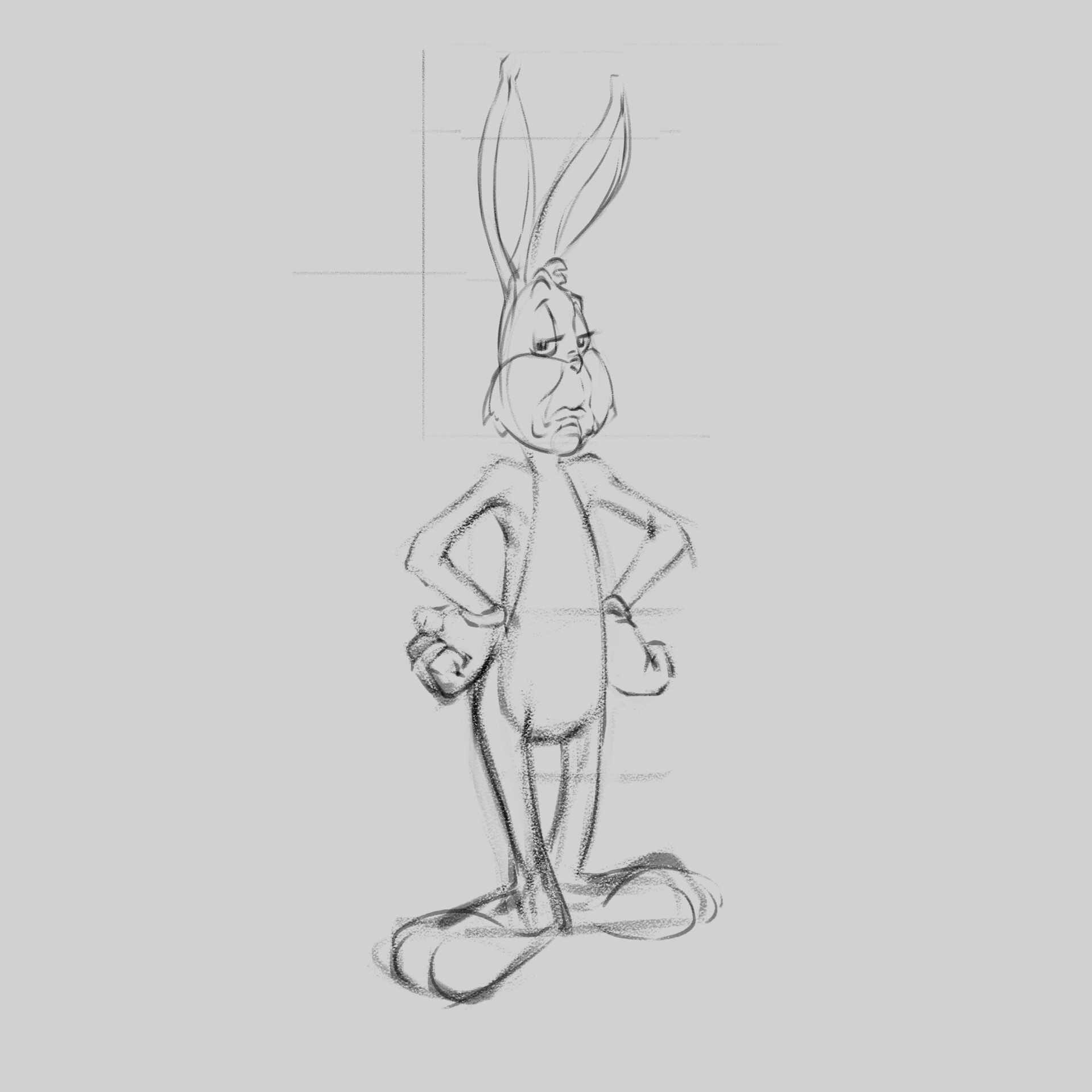 How to Draw Bugs Bunny  StepbyStep  storiespubcom Learn with Fun