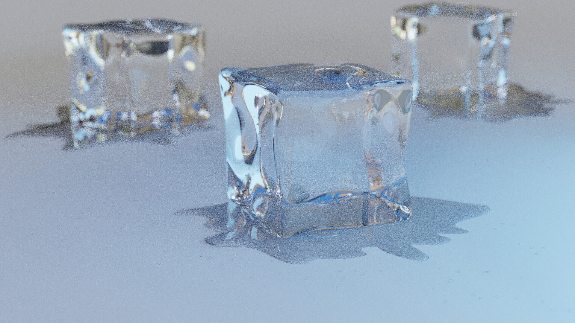 ArtStation Ice Cube Effect