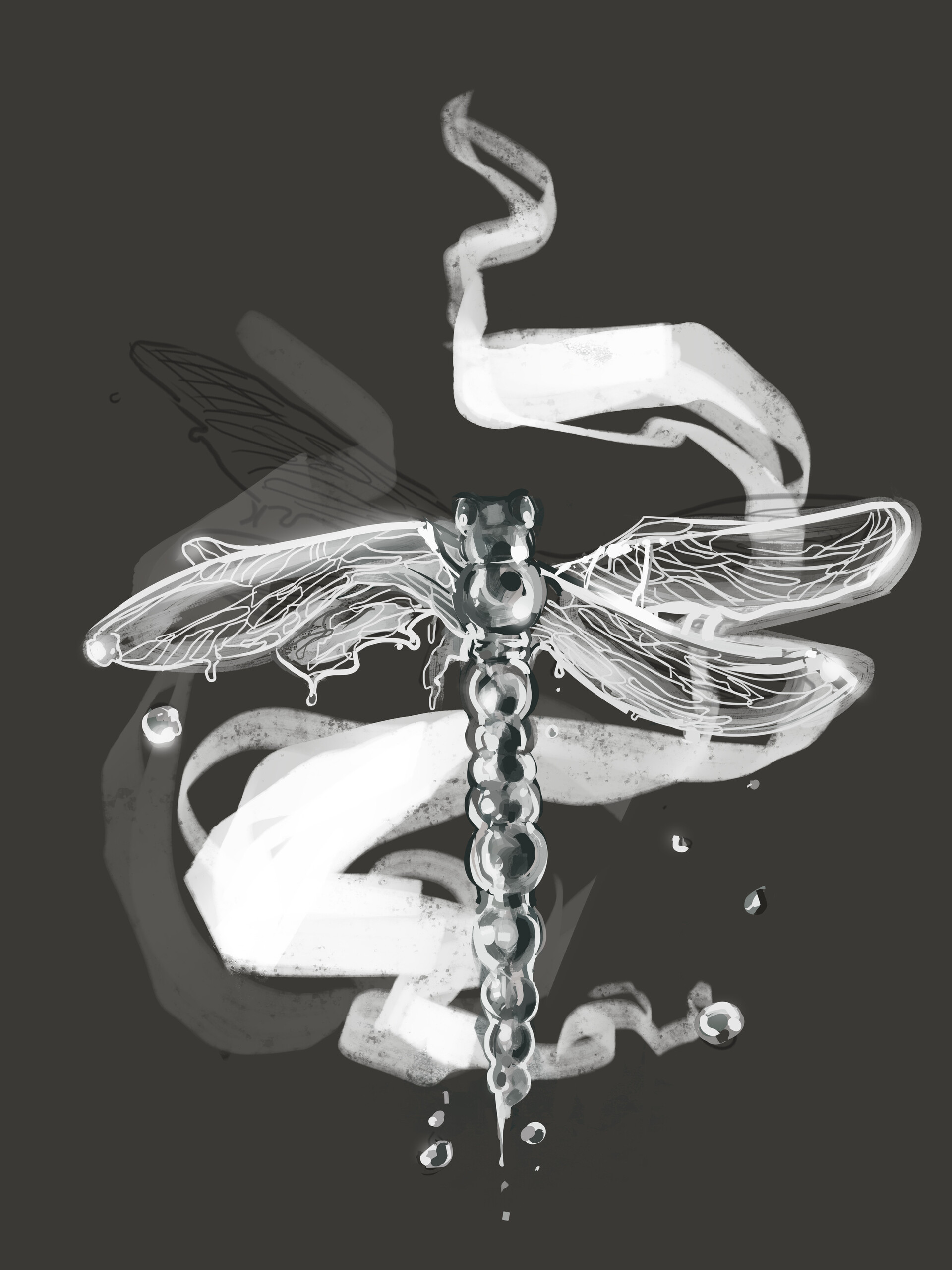 mercurial dragon fly