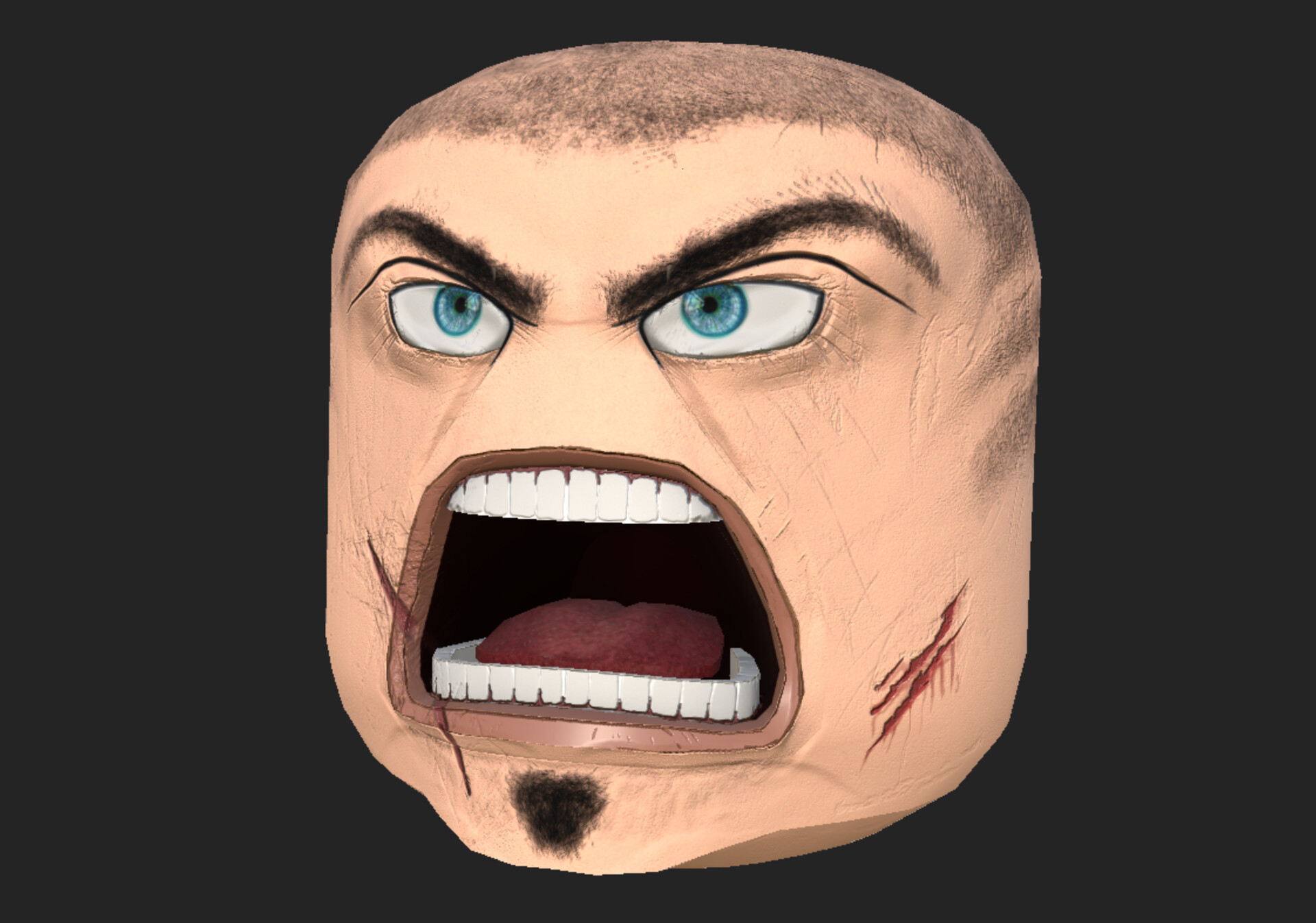 Blursed Roblox Bighead Face : r/blursedimages