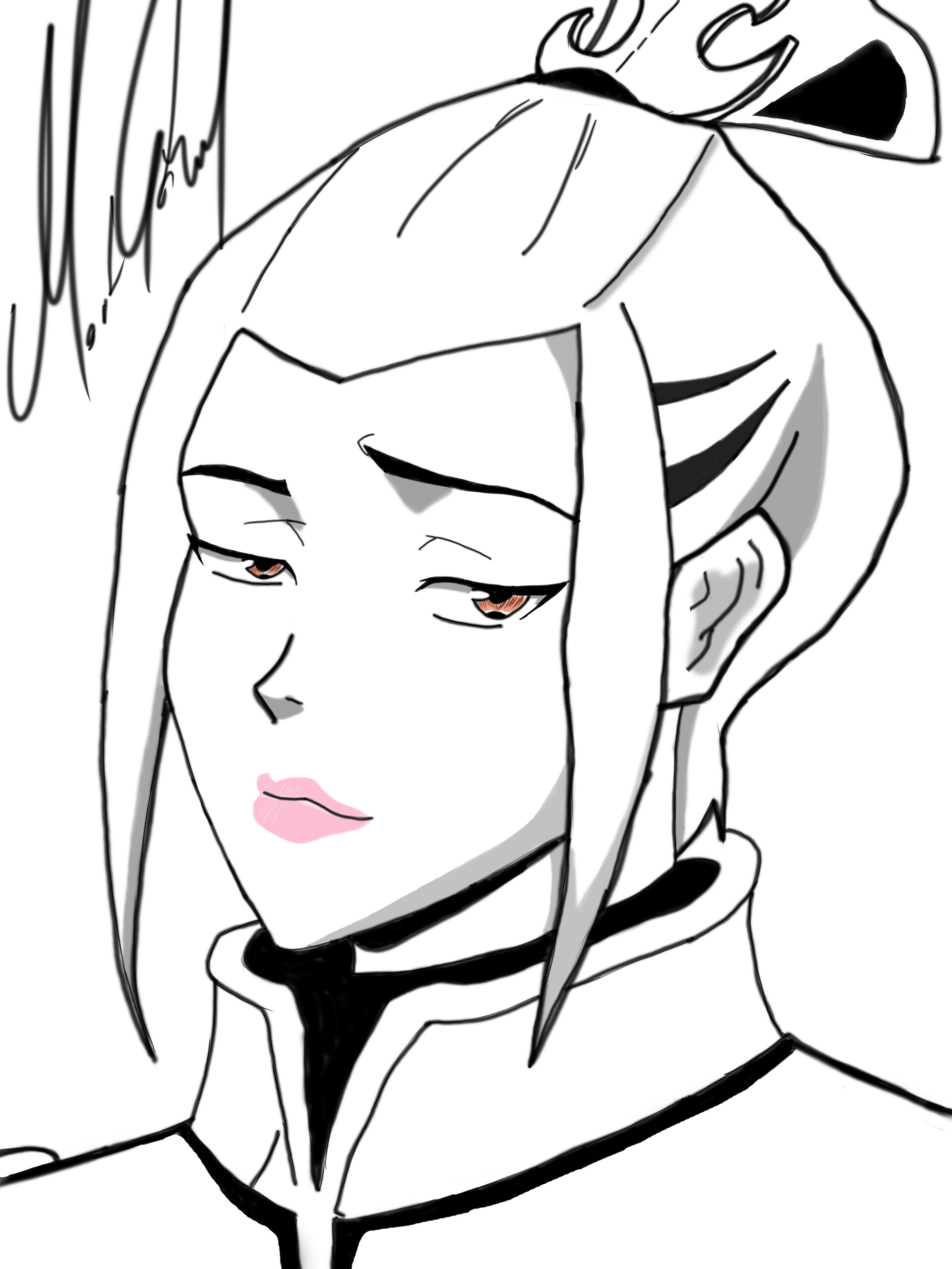 Artstation - Azula From Avatar: The Last Airbender, With My Drawing. (Never  Got Any Drawing Education.)