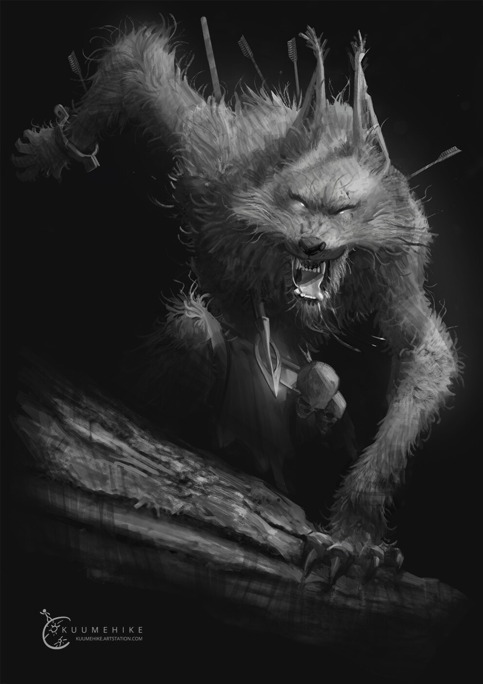 ArtStation Werewolf Halloween 2021
