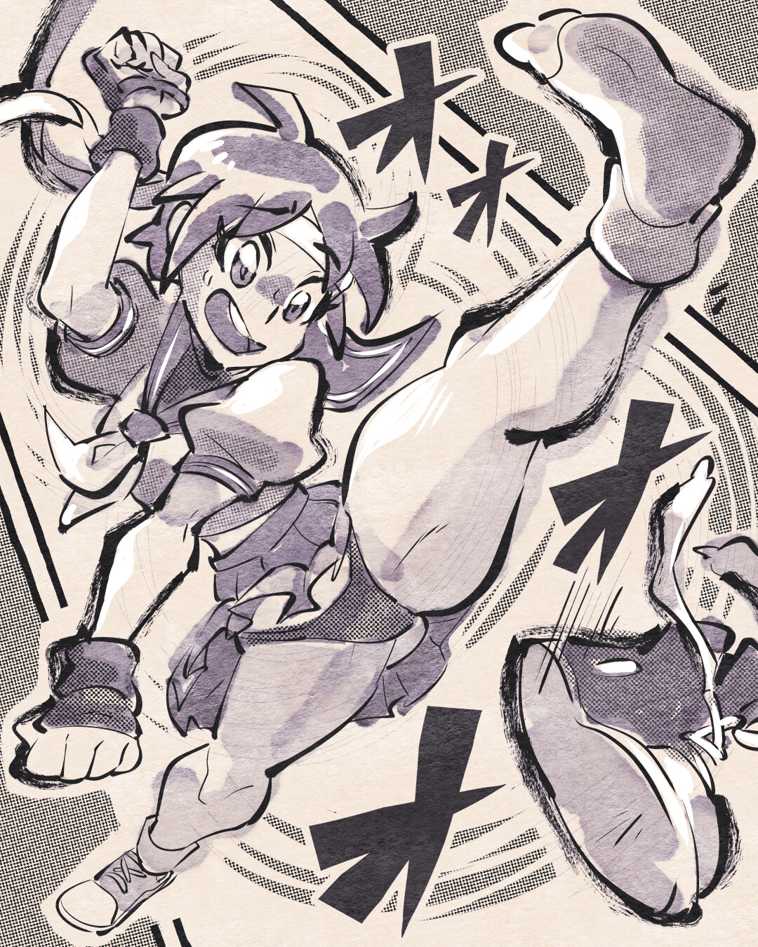 Street Fighter Sakura.