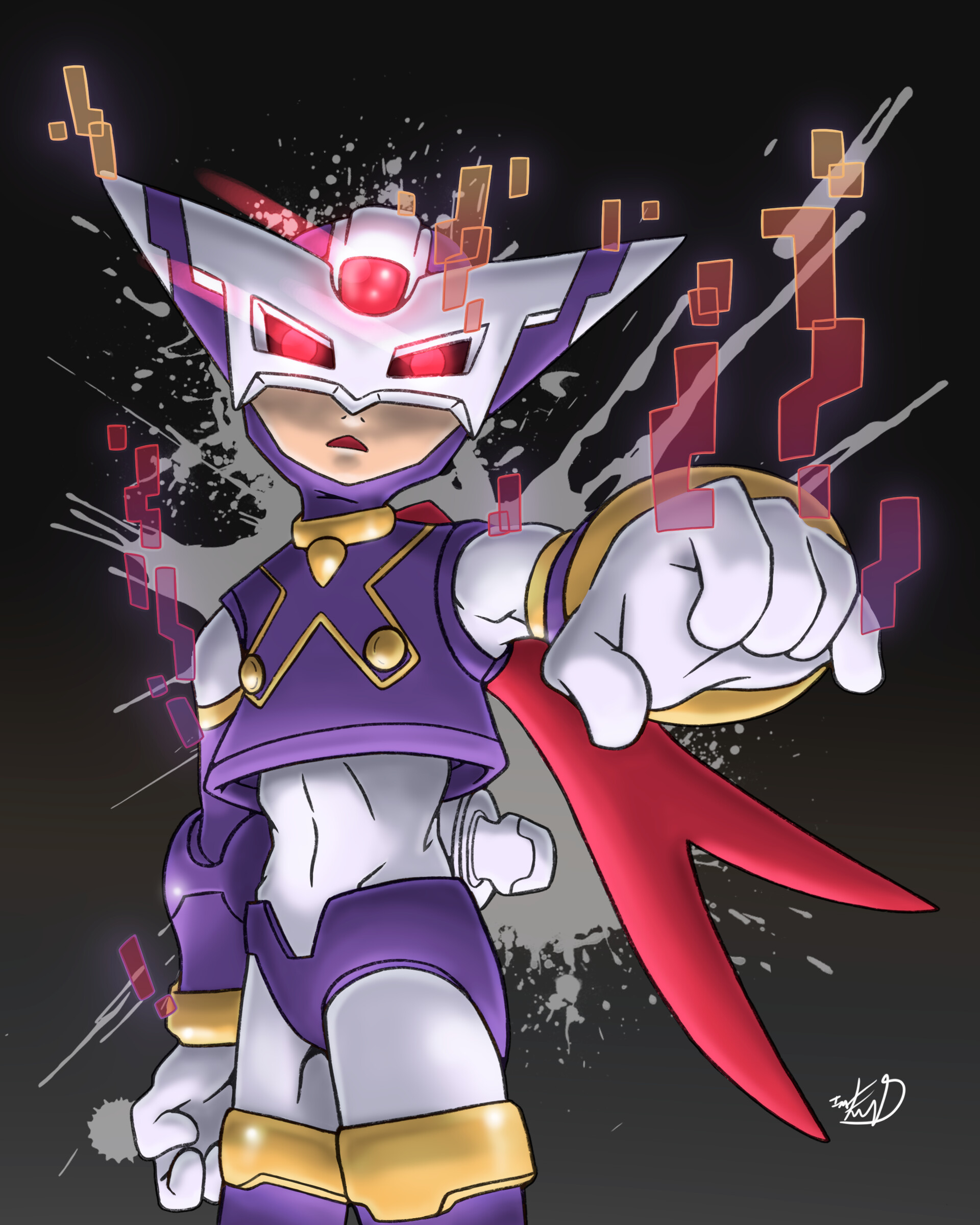 artstation-megaman-zero-four-guardians-hidden-phantom