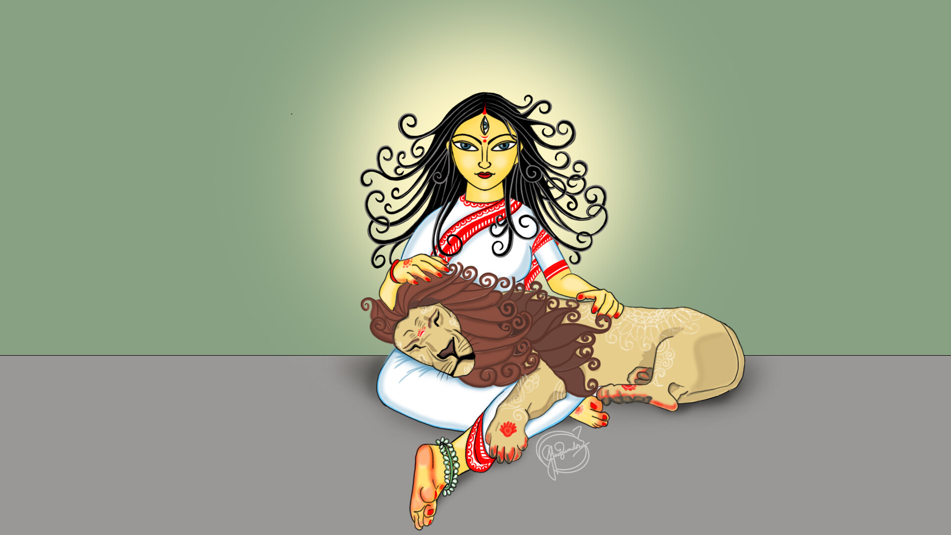 ArtStation - Maa Durga ArtStation - Maa Durga