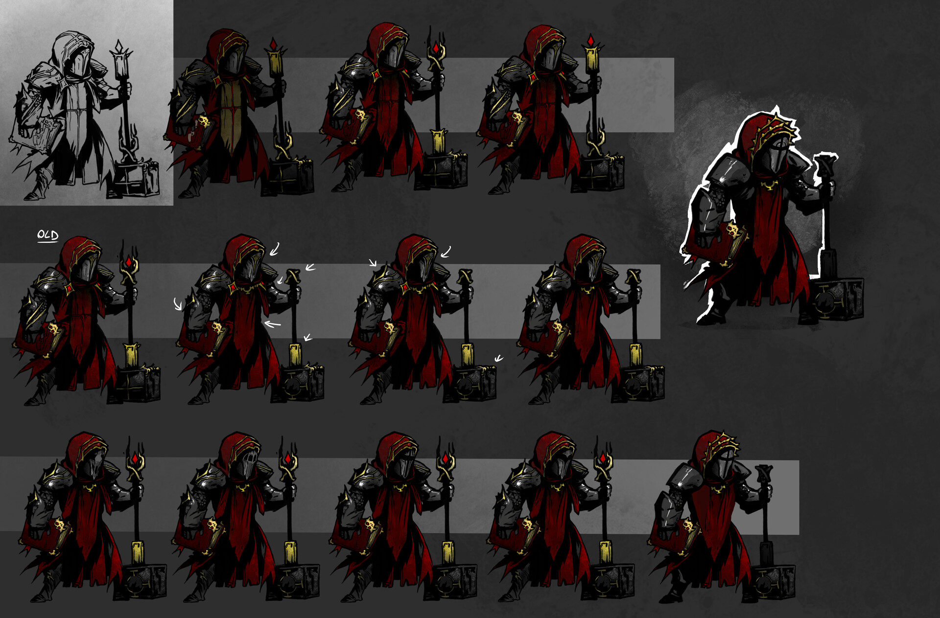 how to make a darkest dungeon character