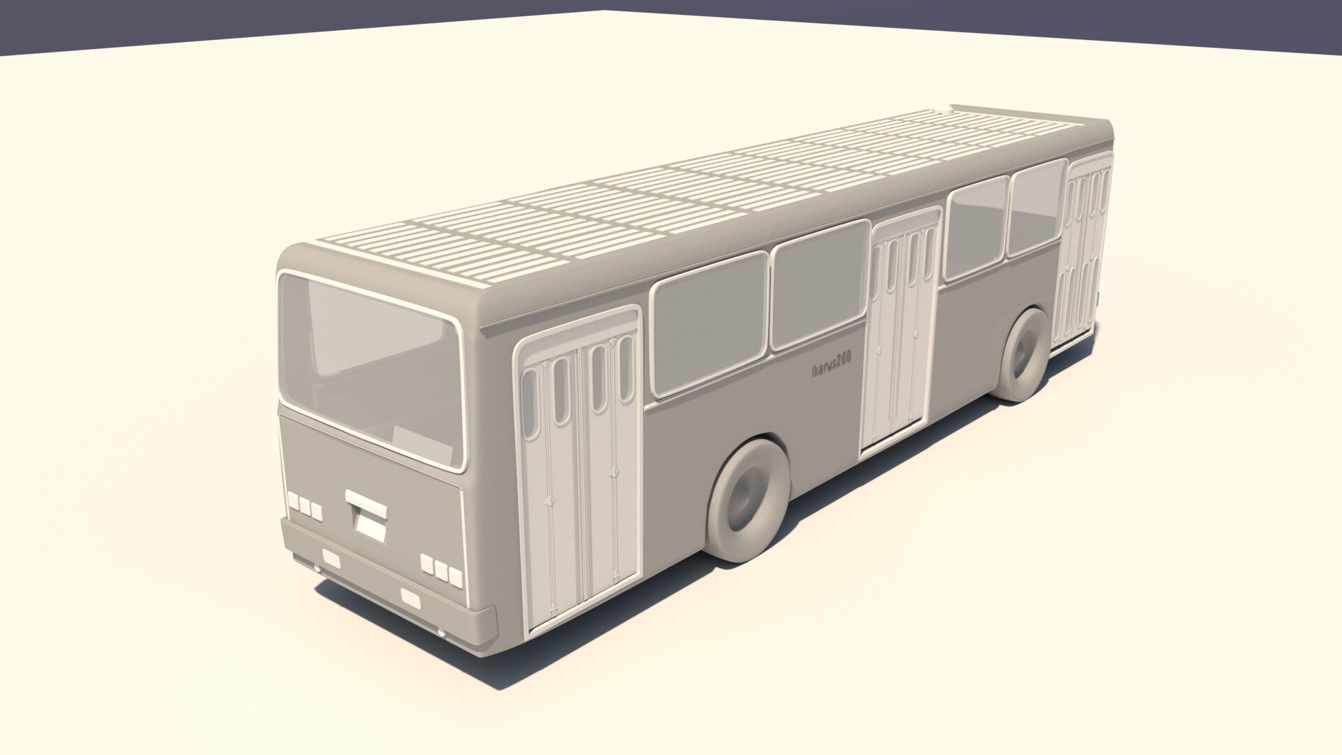 Ikarus 260 city bus by Lorddarthvik on DeviantArt