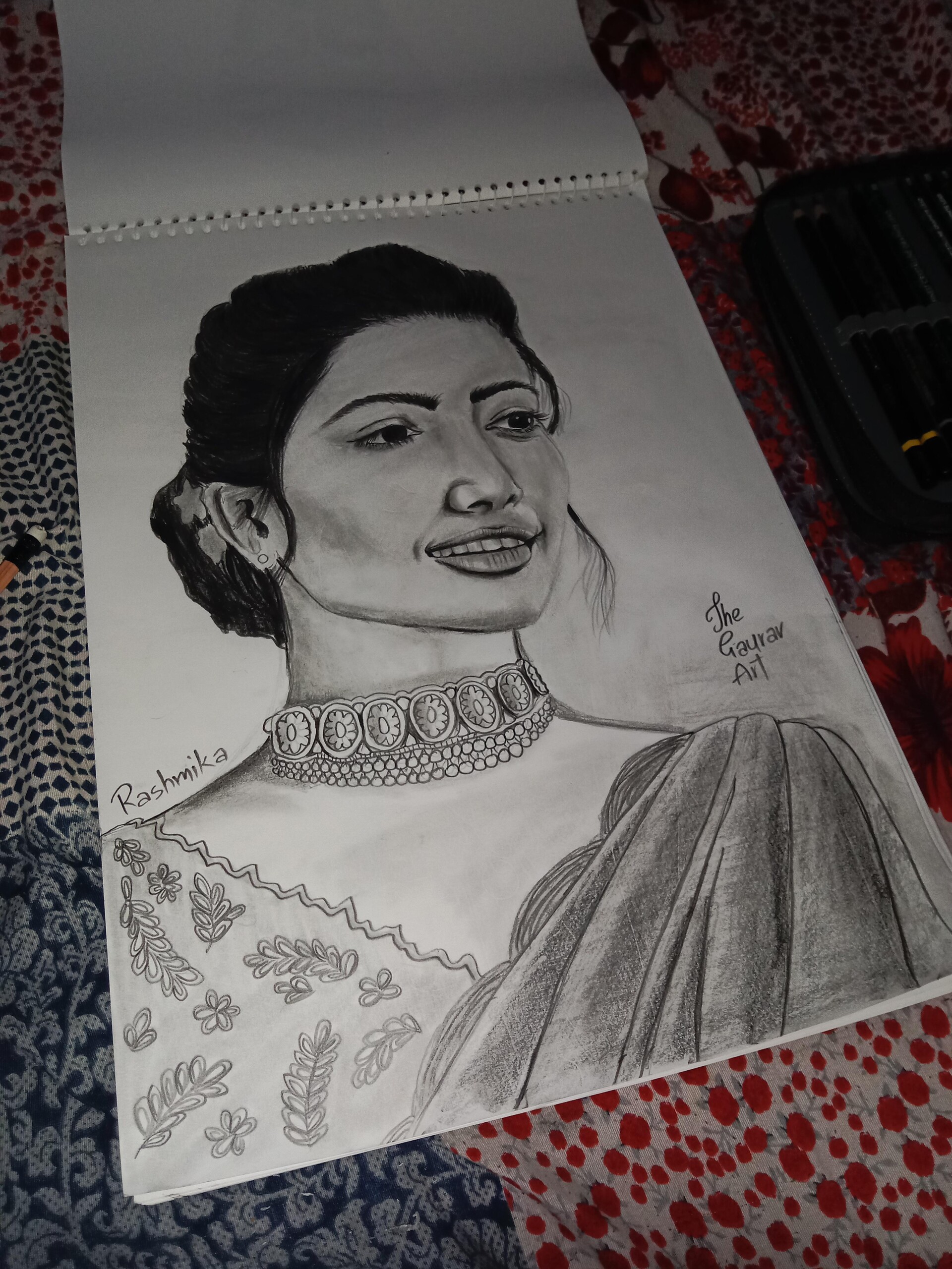 Rashmika Mandanna Sketch | Celebrity portraits drawing, Portrait, Portrait  sketches