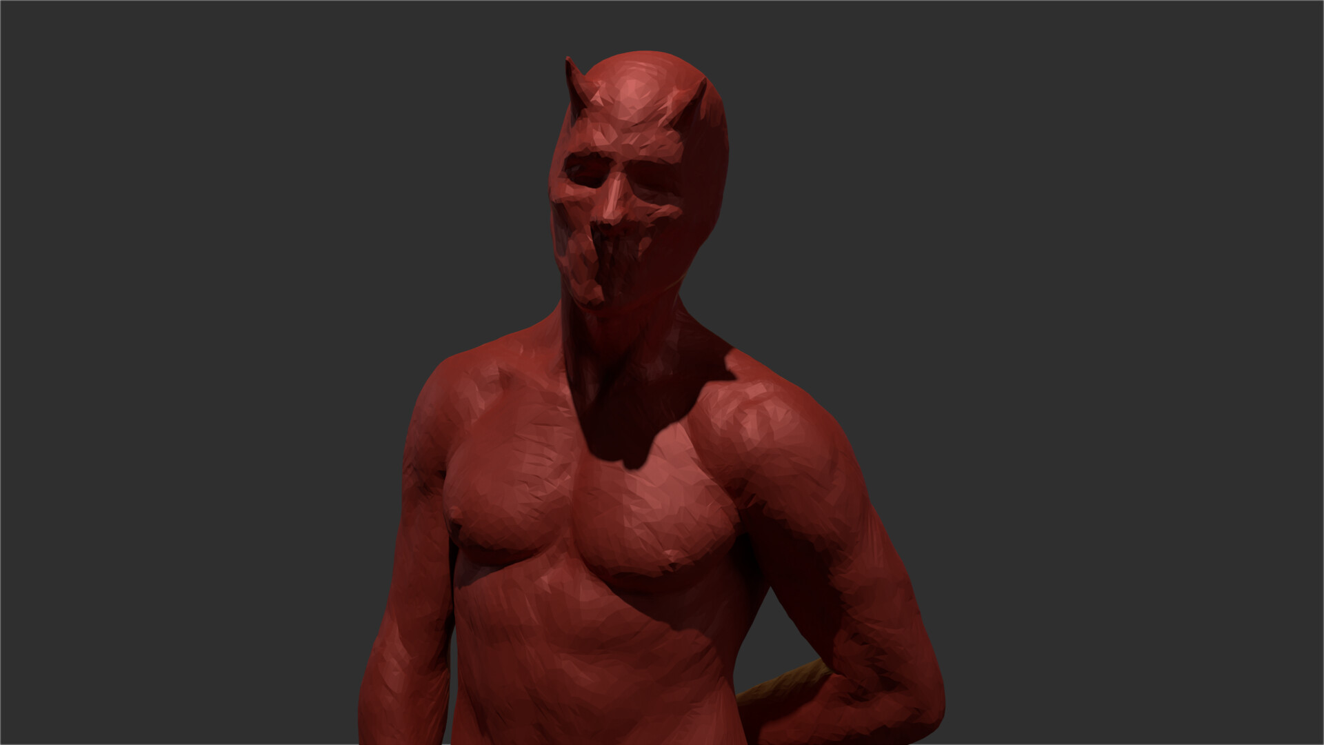 ArtStation - Devil Man Sculpt