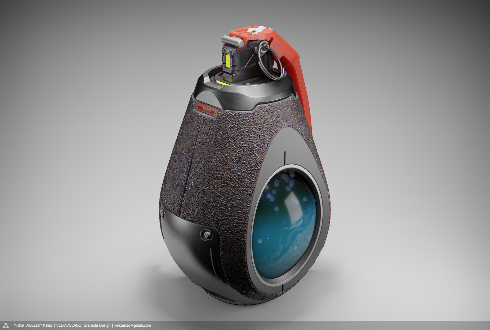 VEE-AVOCADO, Grenade Design