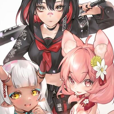 Artstation 苗木こまる Artstation 苗木こまる