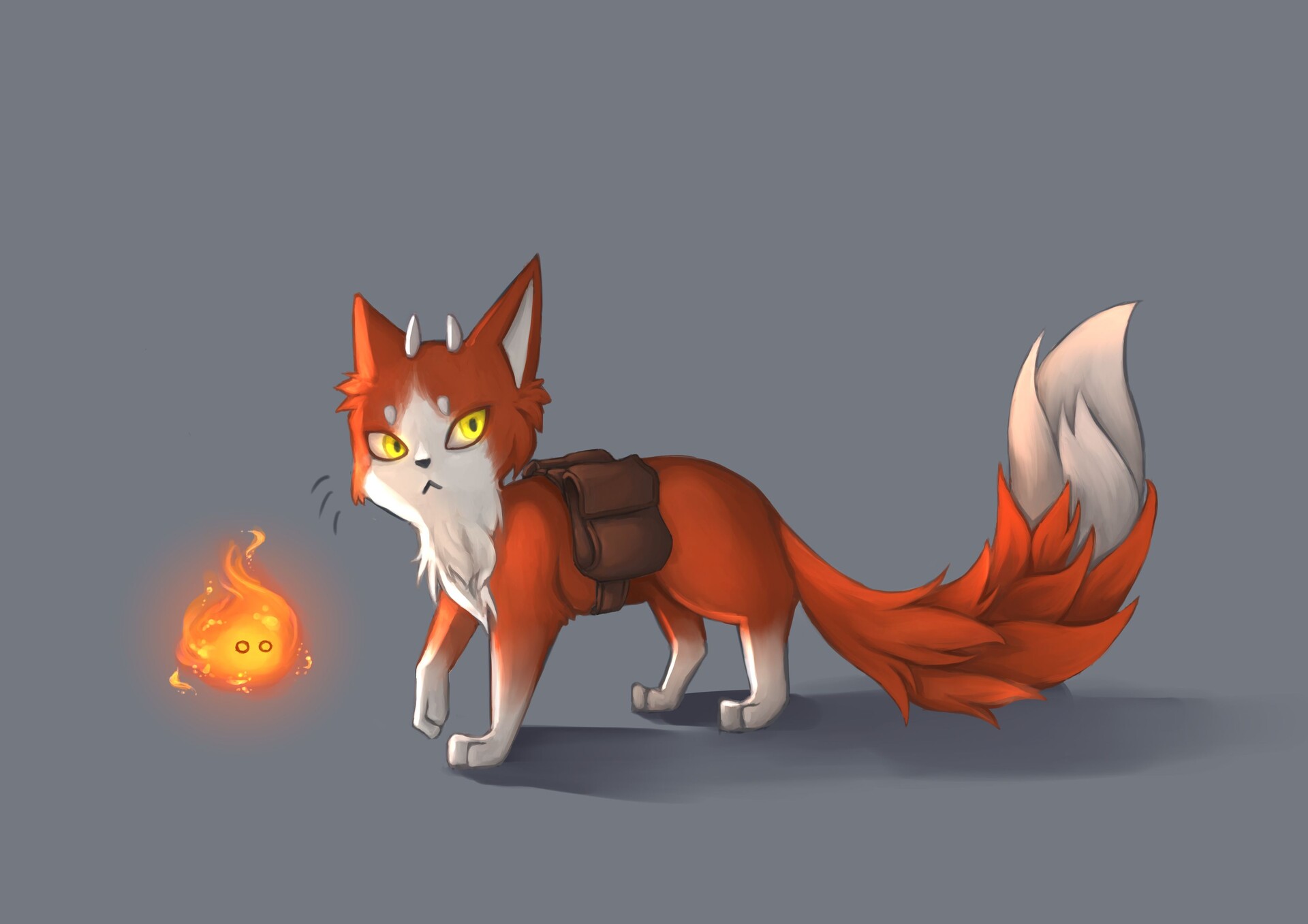 ArtStation - Demon cat - DND character design