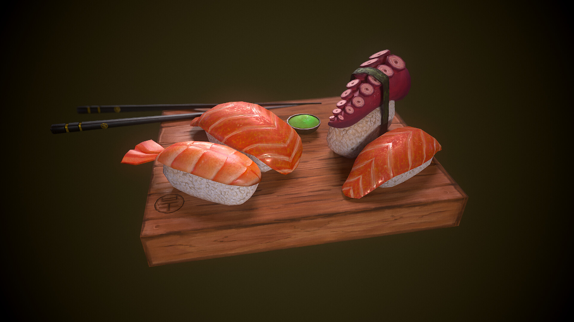 ArtStation - Sushi Gun