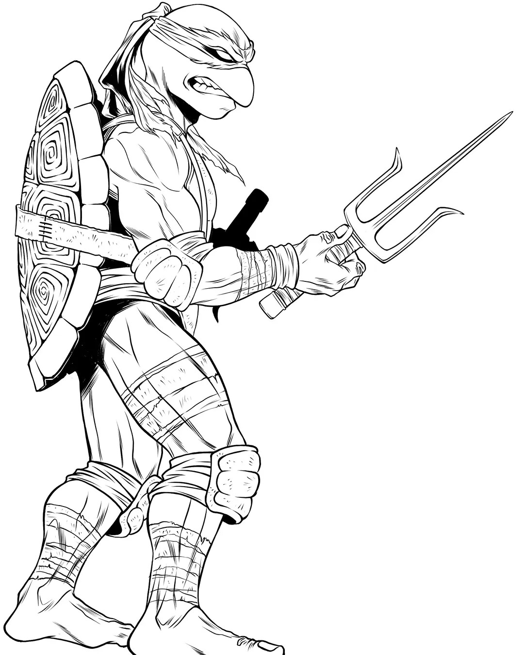 ArtStation - w.I.P mutante ninja turtles, image size:1080x1350