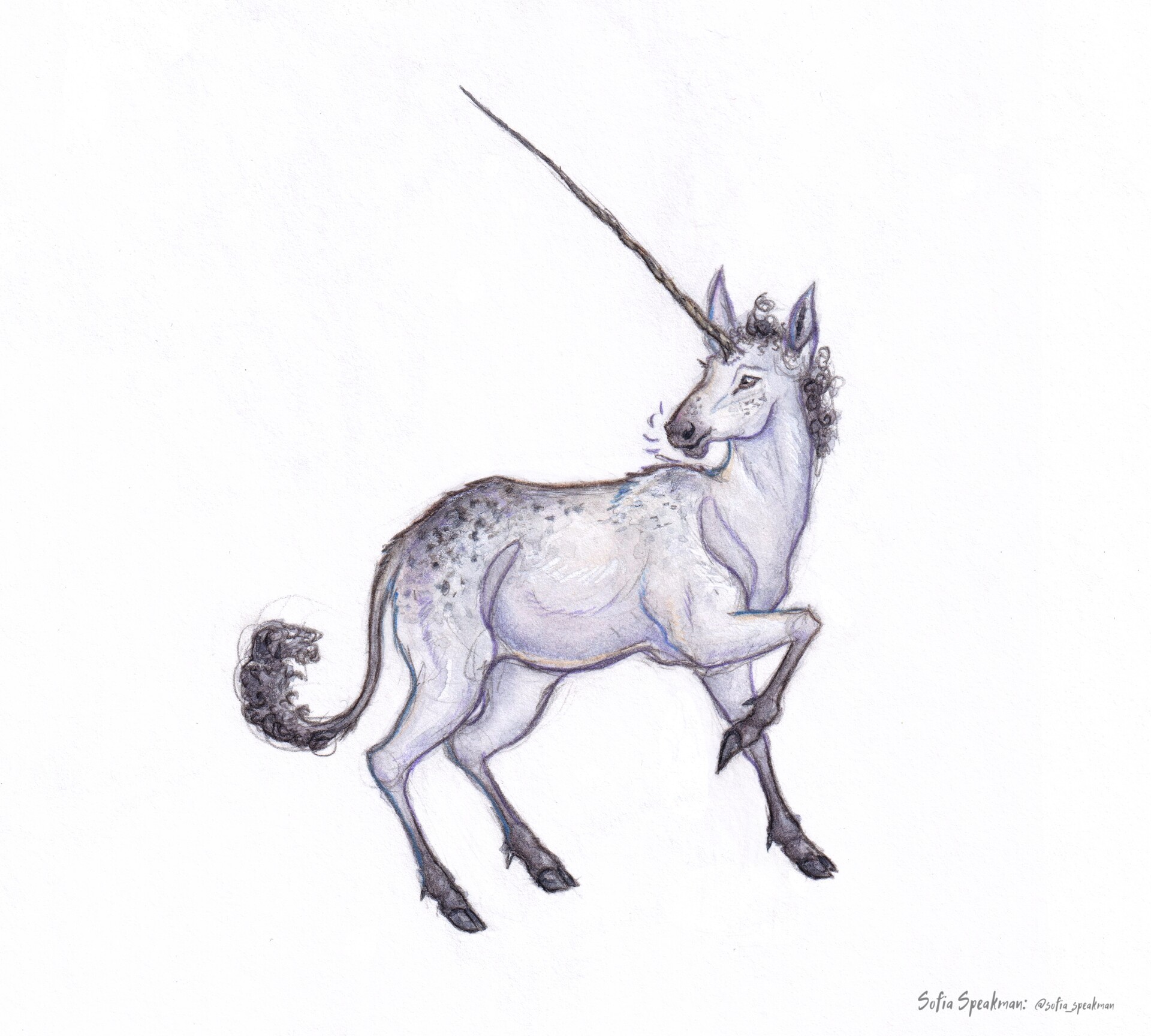 ArtStation - Grey Unicorn