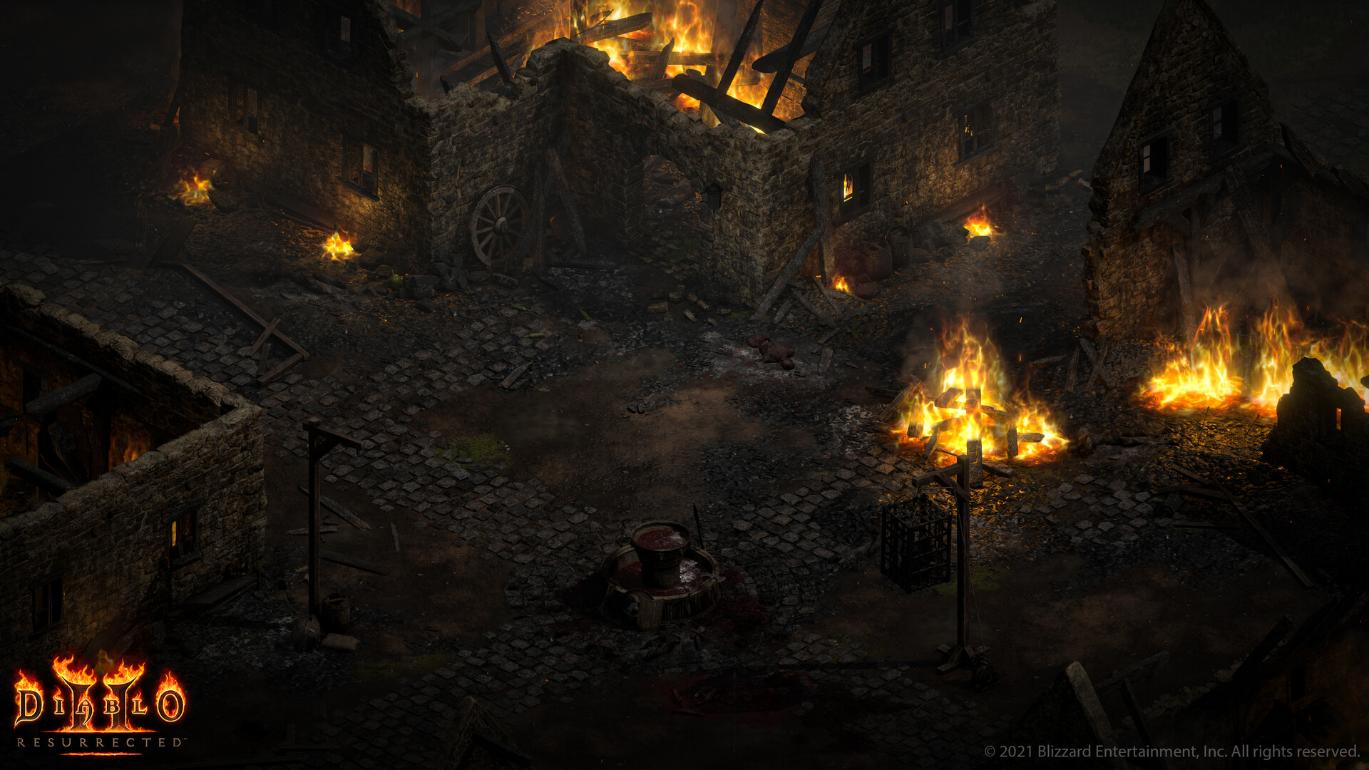 ArtStation - Diablo 2 Resurrected - Tristram Worldbuilding