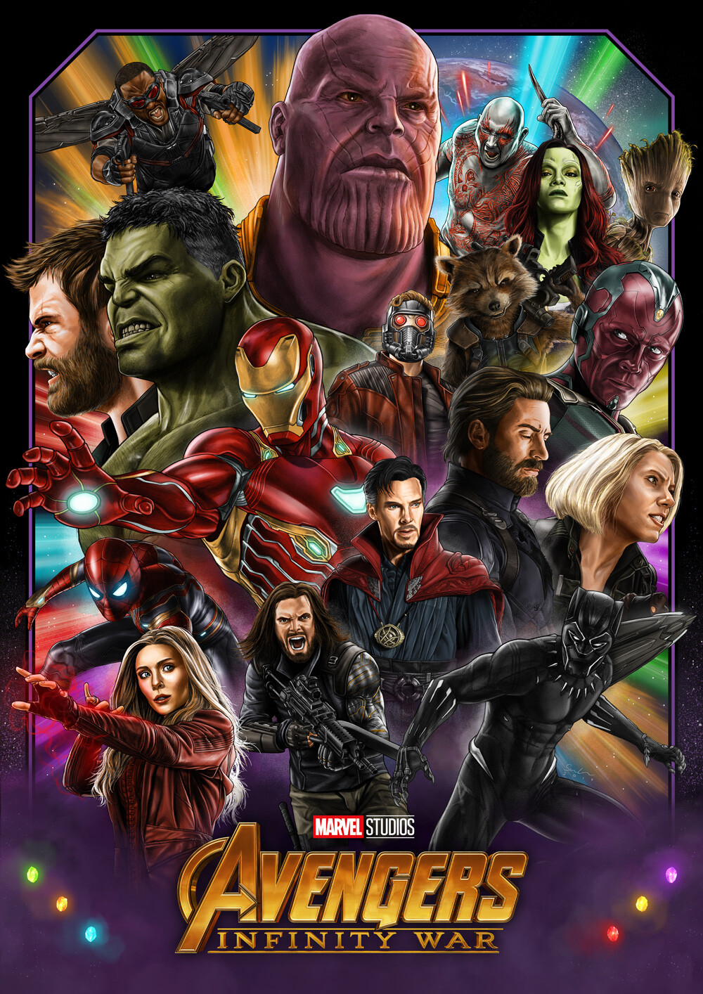 ArtStation - Avengers Infinity War