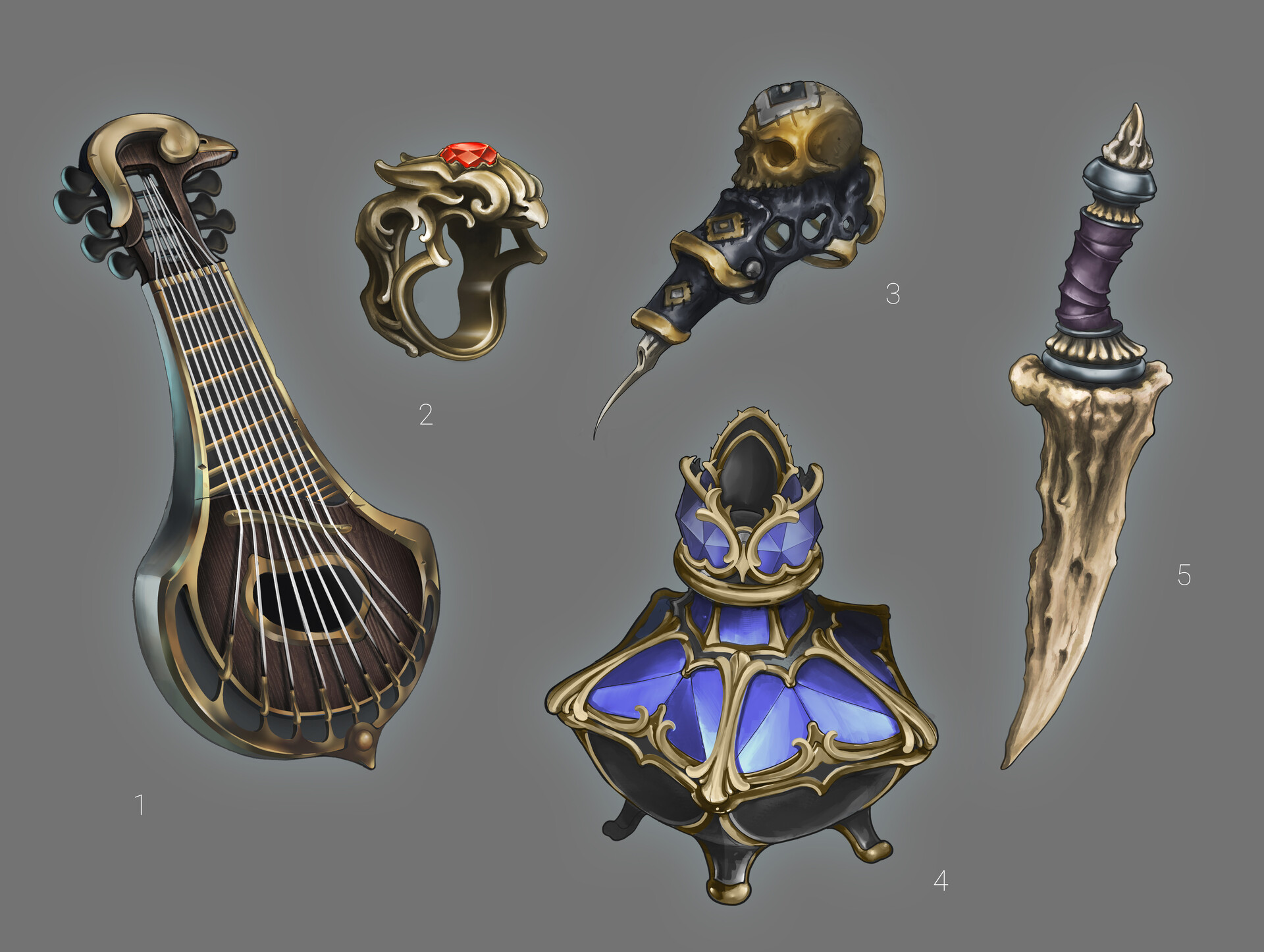 ArtStation Dune props set