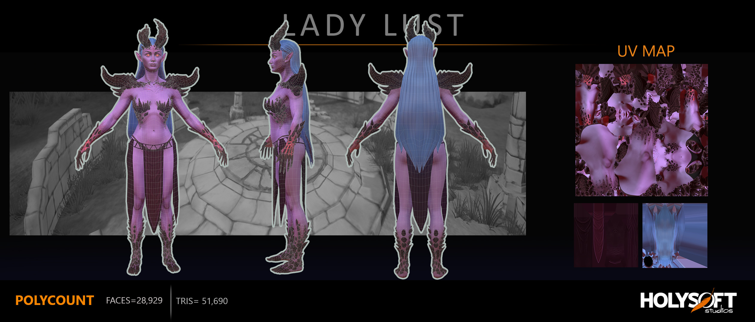 LADY LUST POLYCOUNT