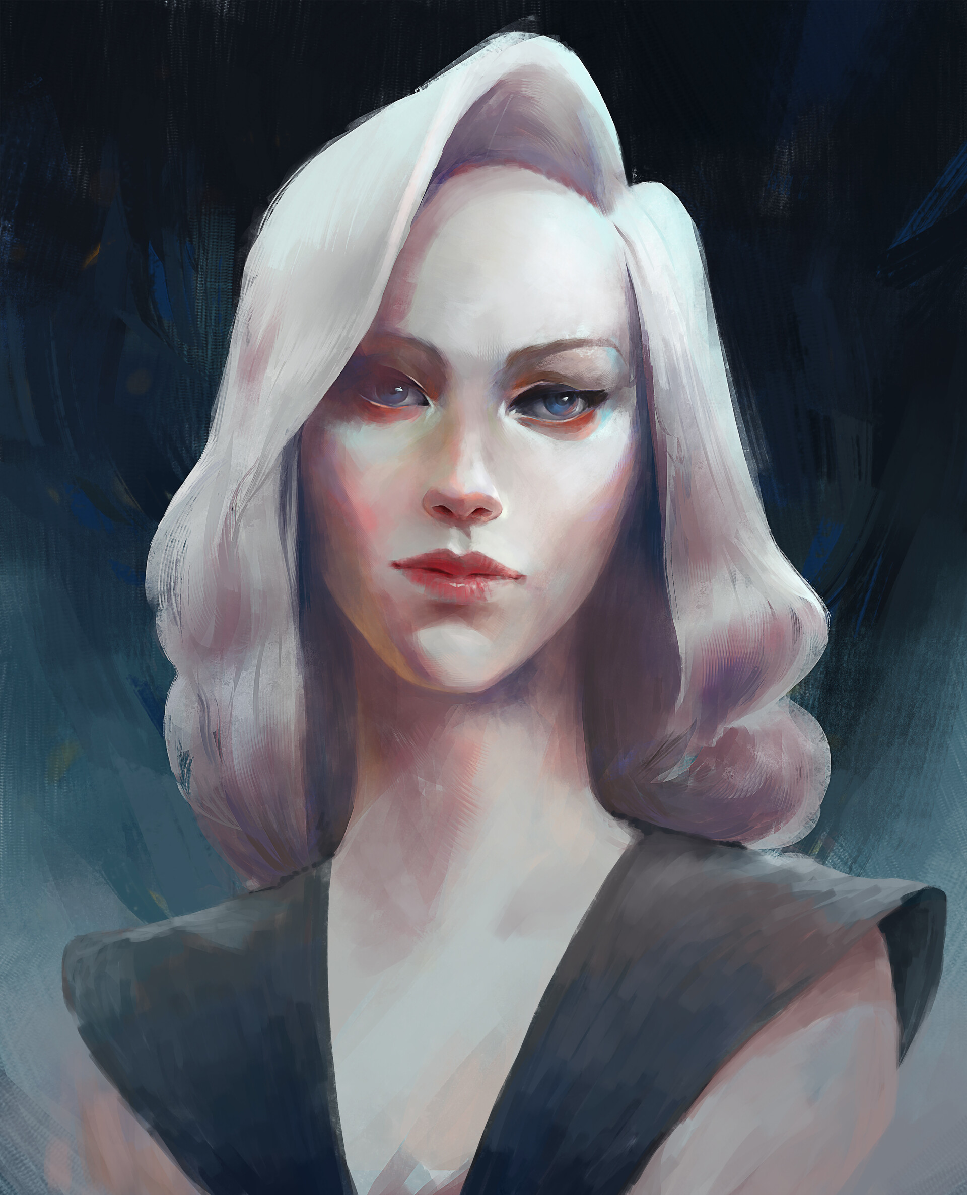 ArtStation - THE FOUNTAINHEAD - Dominique Francon Portrait