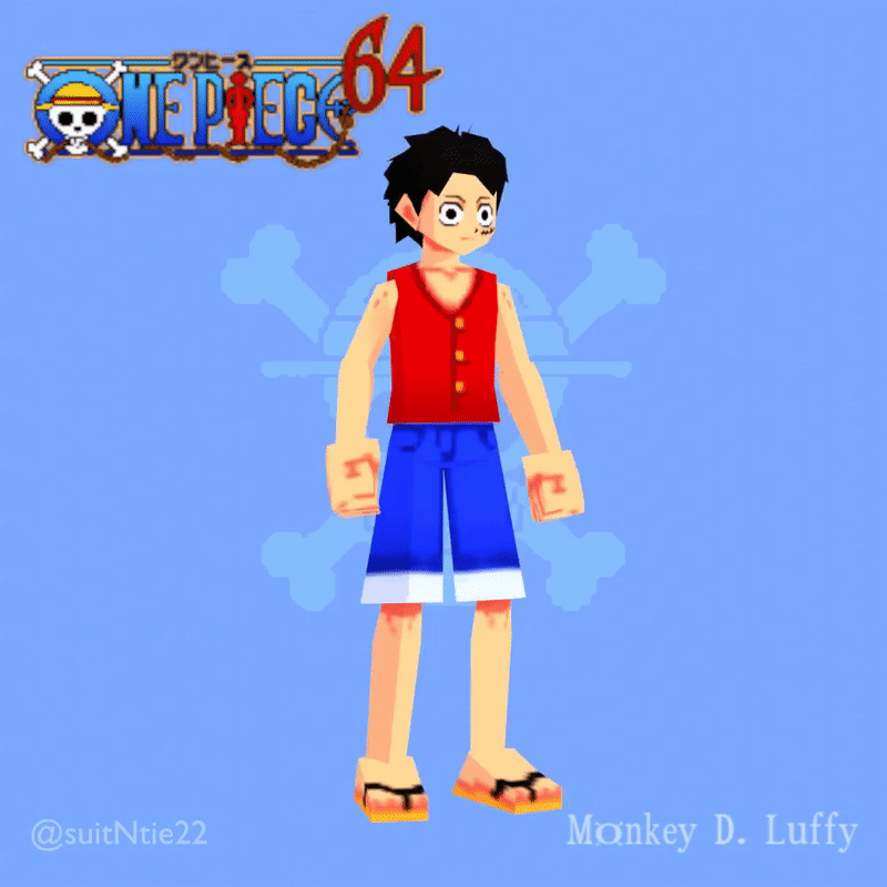 Artstation Monkey D Luffy One Piece 64