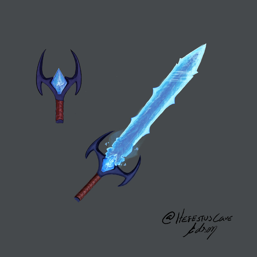 ArtStation Ice Sword