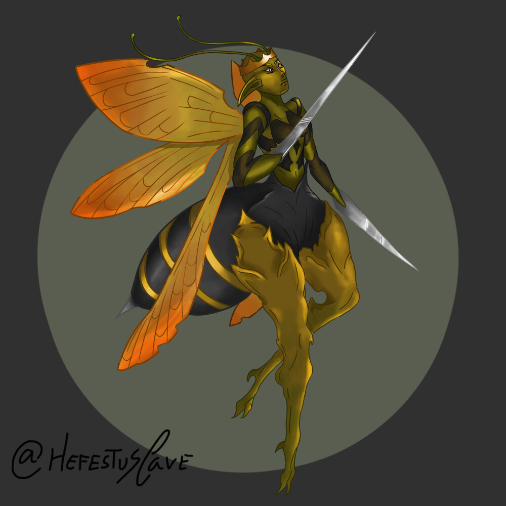 ArtStation Bee Queen