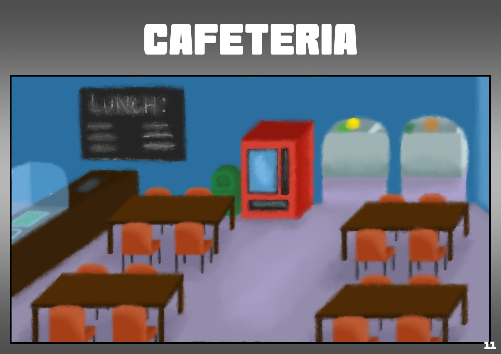 Final Environmental Drawing Cafeteria