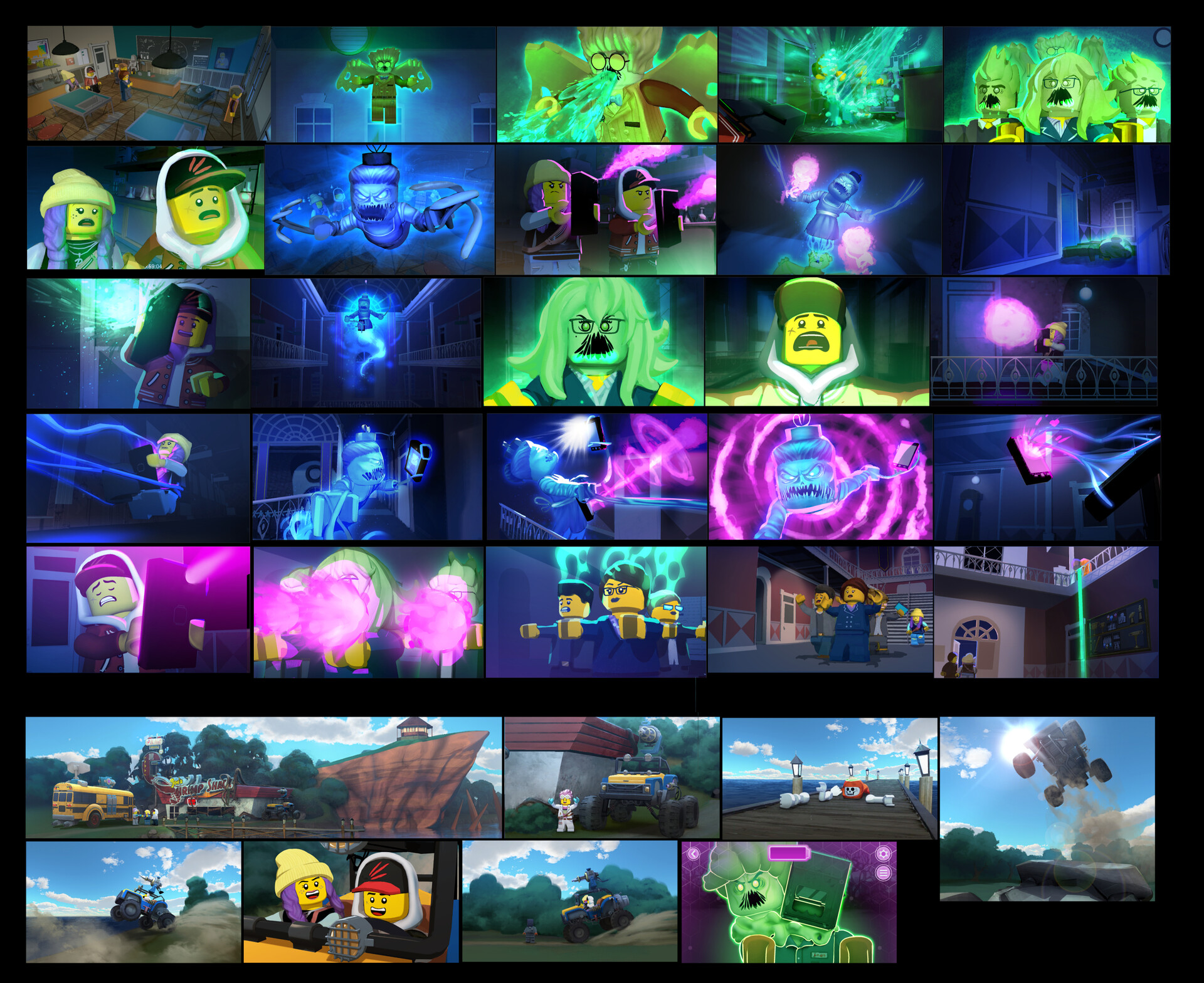 ArtStation LEGO The Hidden Side