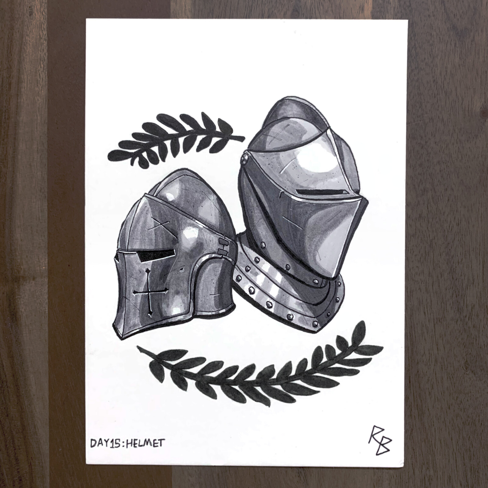 (Day 15: Helmet)