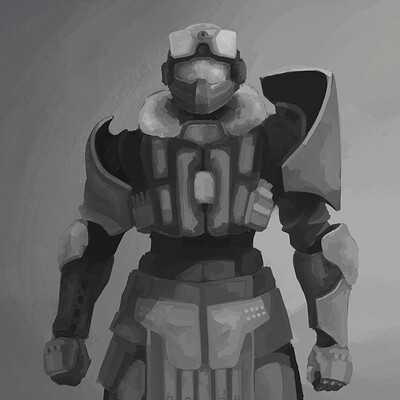 Artstation T 70 Power Armor