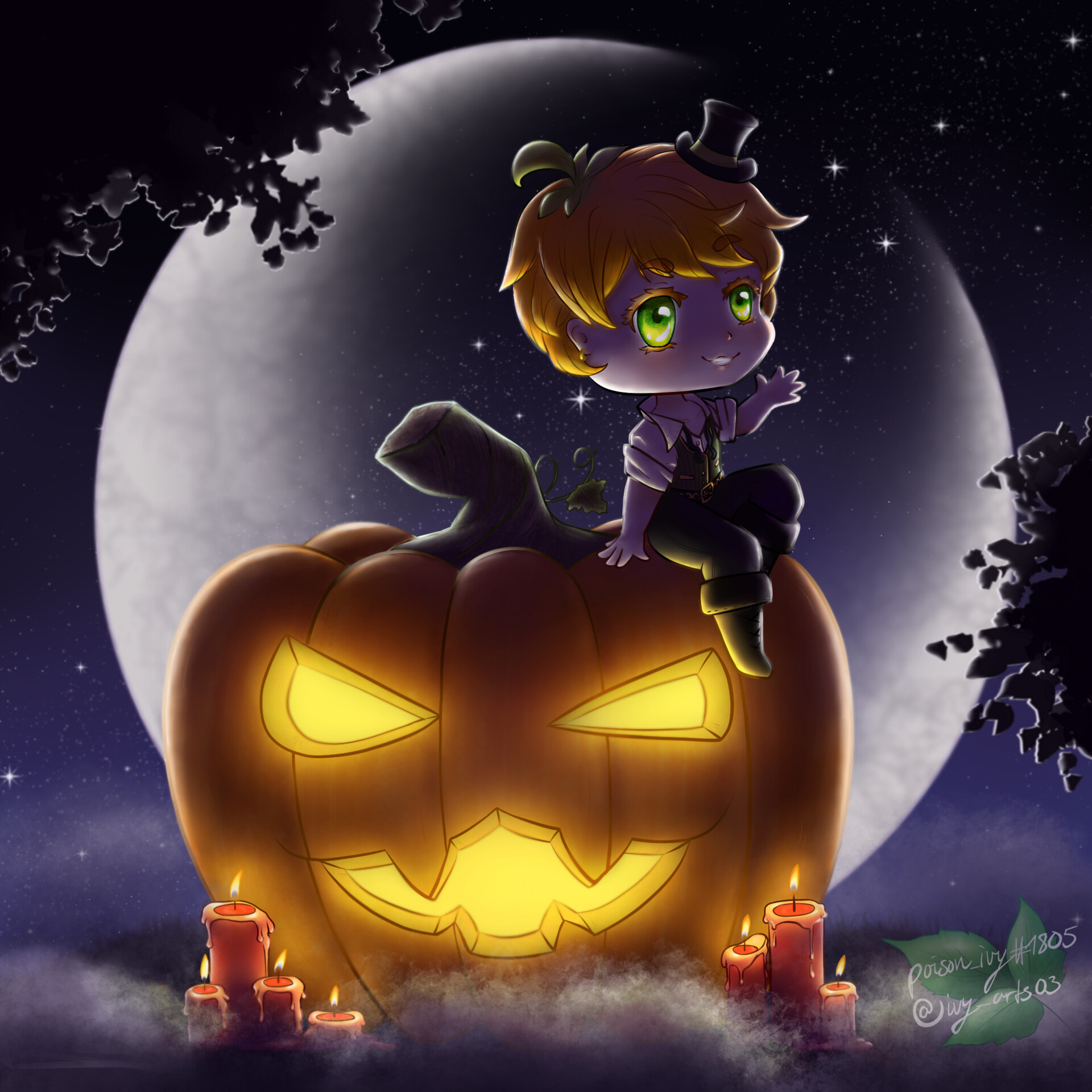 ArtStation - Pumpkin Chibi