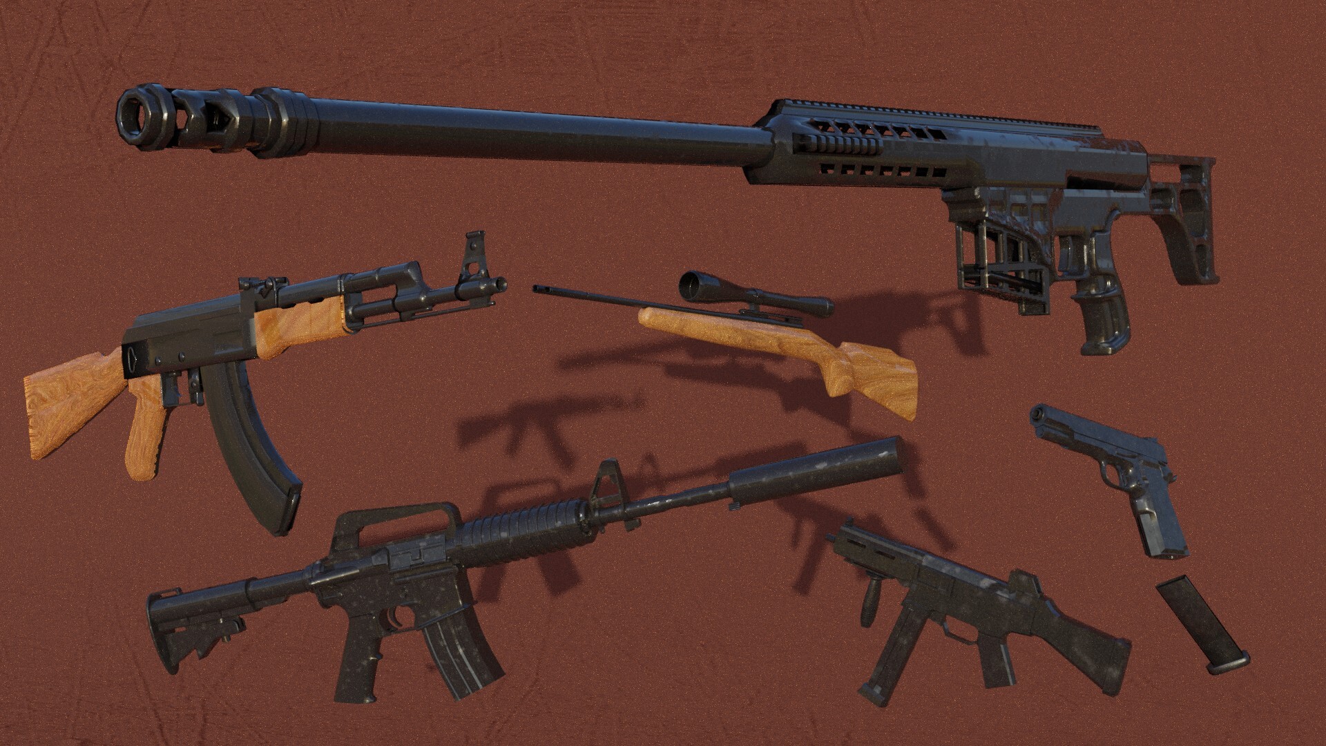 ArtStation - weapons2