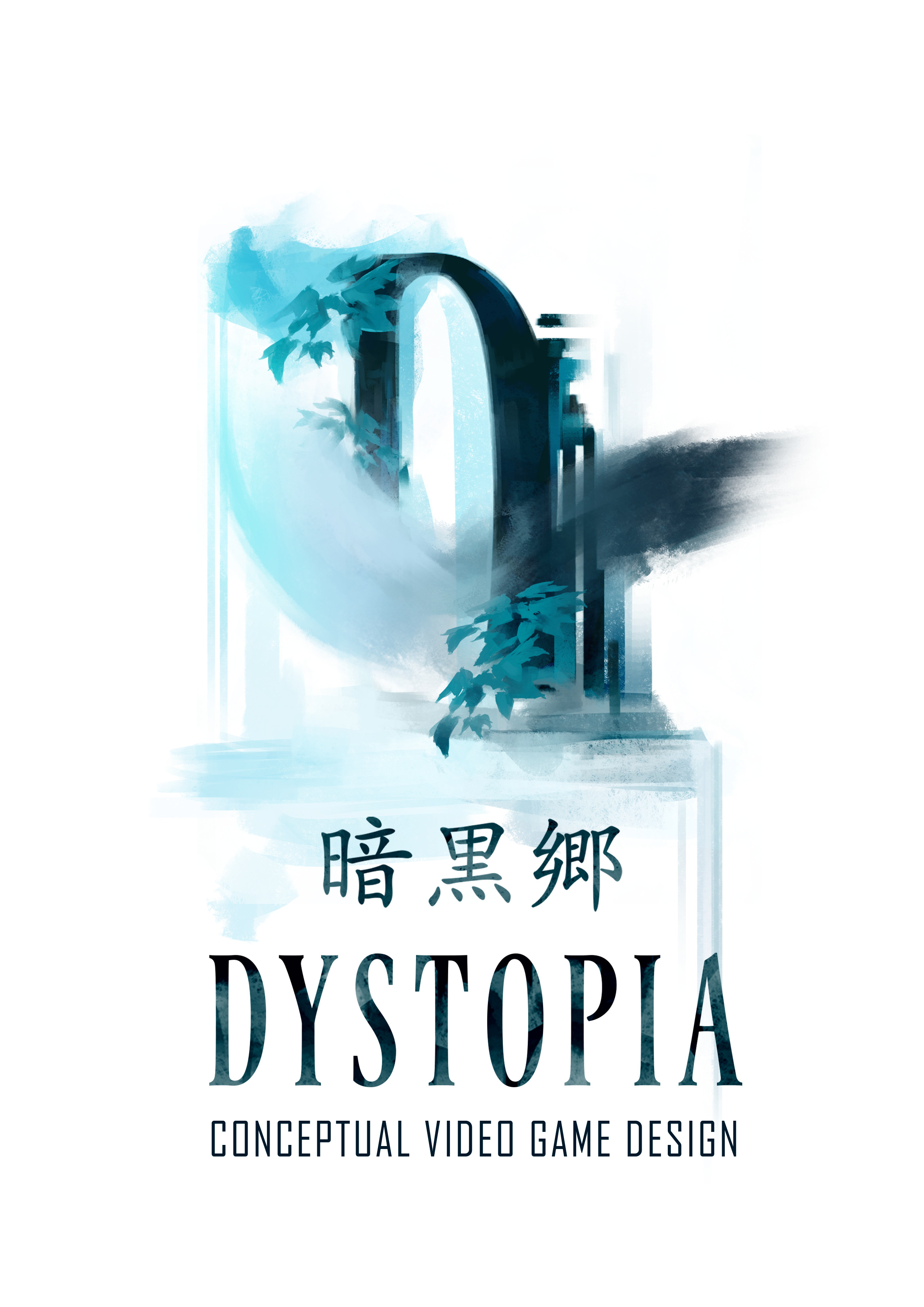 Video game concept "Dystopia", 2020. Personal project.
