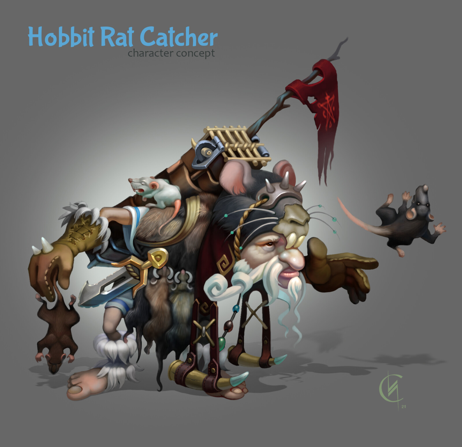 Hobbit rat catcher